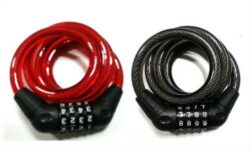 şifreli dört haneli bisiklet kilidi