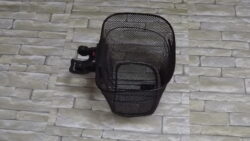 Gidon bağlantılı ön sepet siyah