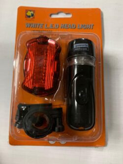 Bisiklet ön arka aydınlatma ledli